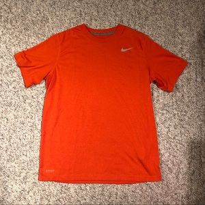 Boys Medium Nike Dri-Fit Tee - Orange